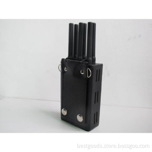 Power Mobile Phone GPS Wi-Fi Jammer with 6 Antennas